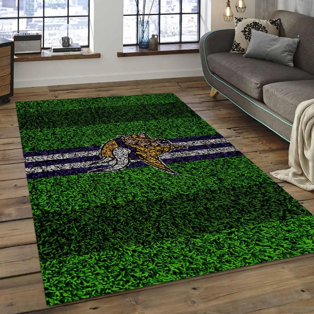 NFL Minnesota Vikings Football Team Logo Rectangle Area 890YR-8757
