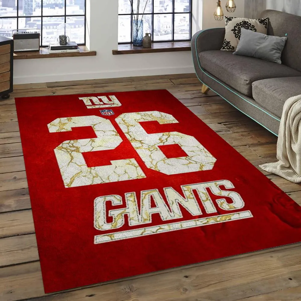 NFL New York Giants Football Team Logo Rectangle Area 279ZC-4506