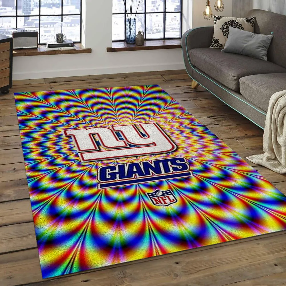 NFL New York Giants Football Team Logo Rectangle Area 972TS-2955