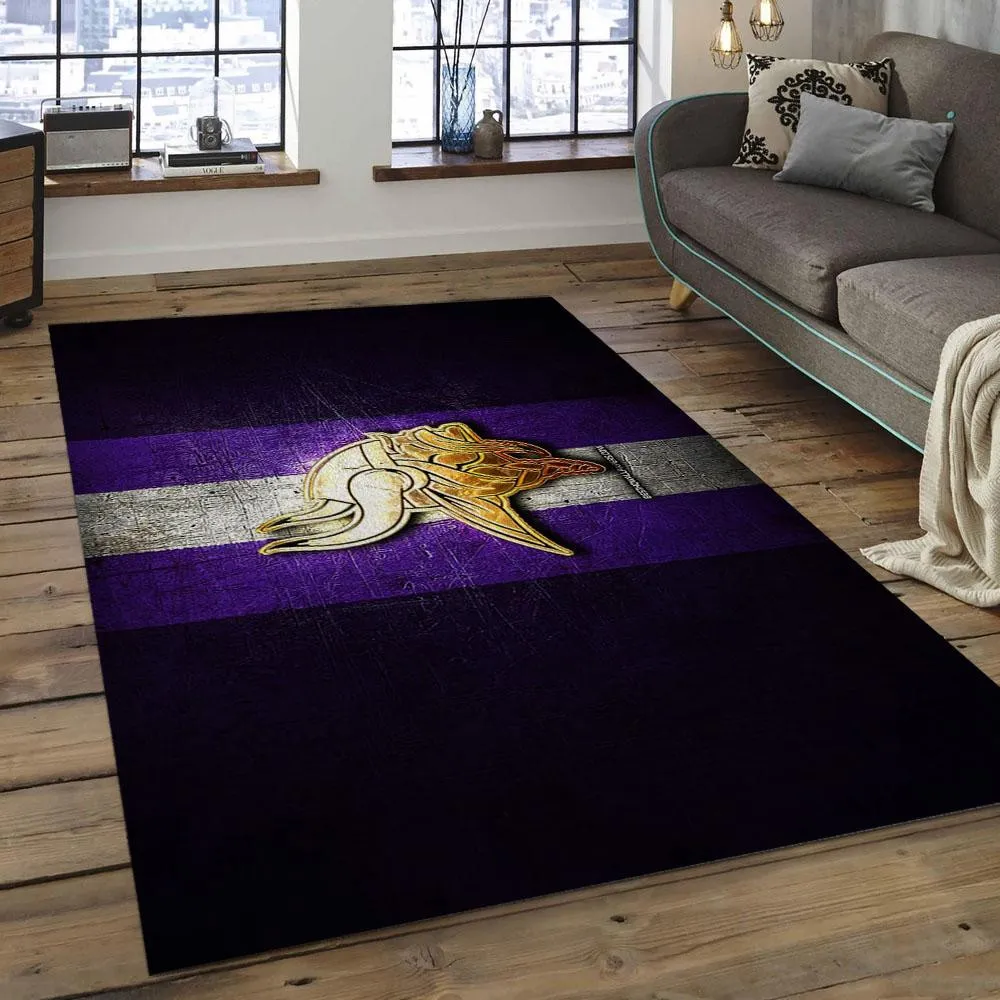 NFL Minnesota Vikings Football Team Logo Rectangle Area 653EB-4442