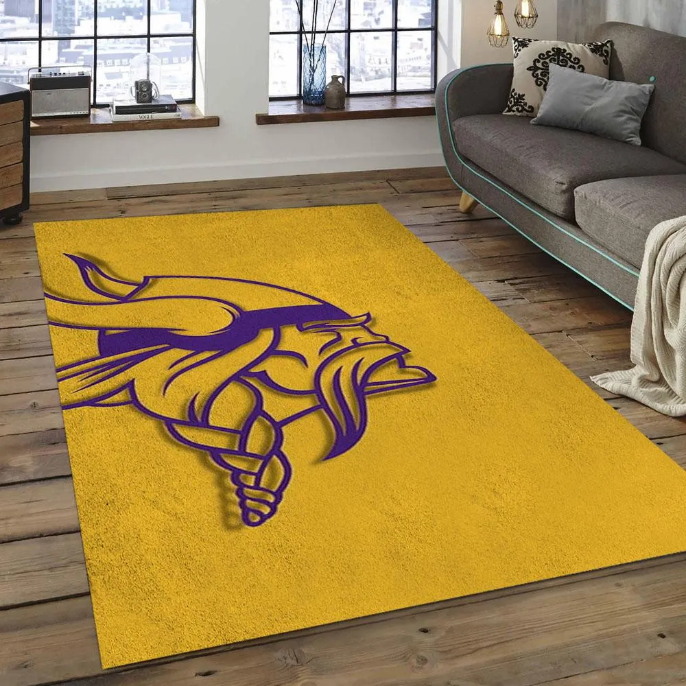 NFL Minnesota Vikings Football Team Logo Rectangle Area 790UJ-9448