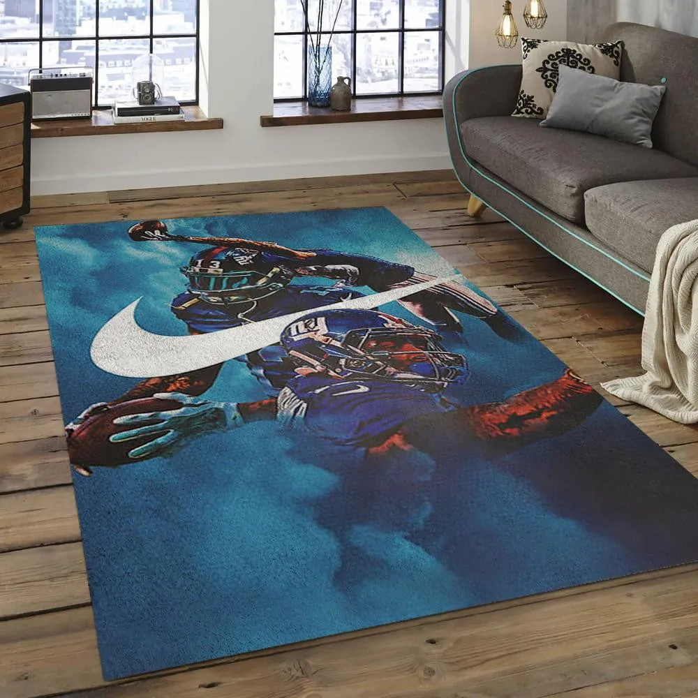 NFL New York Giants Football Team Logo Rectangle Area 162DE-6431