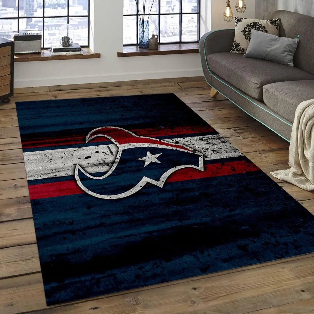 NFL Houston Texans Football Team Logo Rectangle Area Rug 797EK-6998