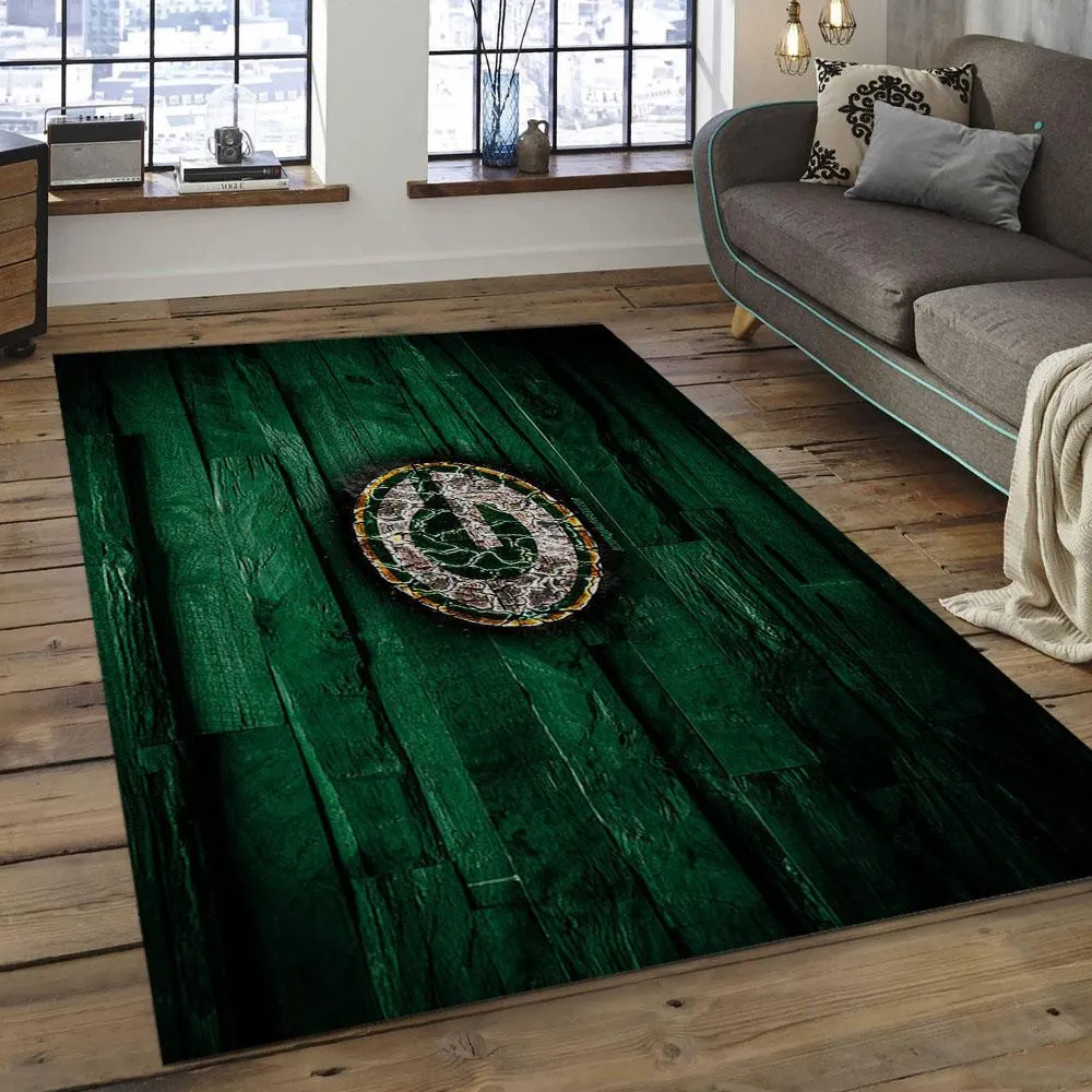 NFL Green Bay Packers Football Team Logo Rectangle Area Rug 227QZ-1353