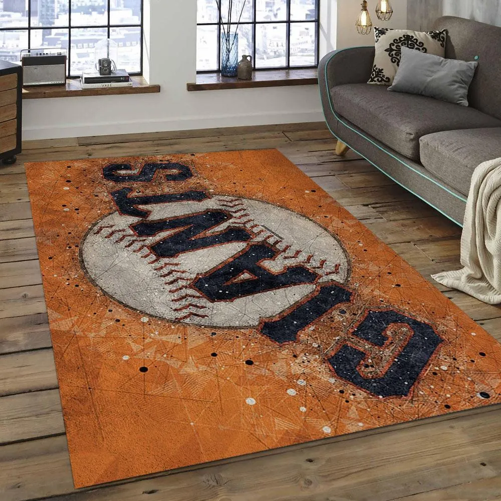 MLB San Francisco Giants Baseball Team Logo Rectangle Area 931RF-1771
