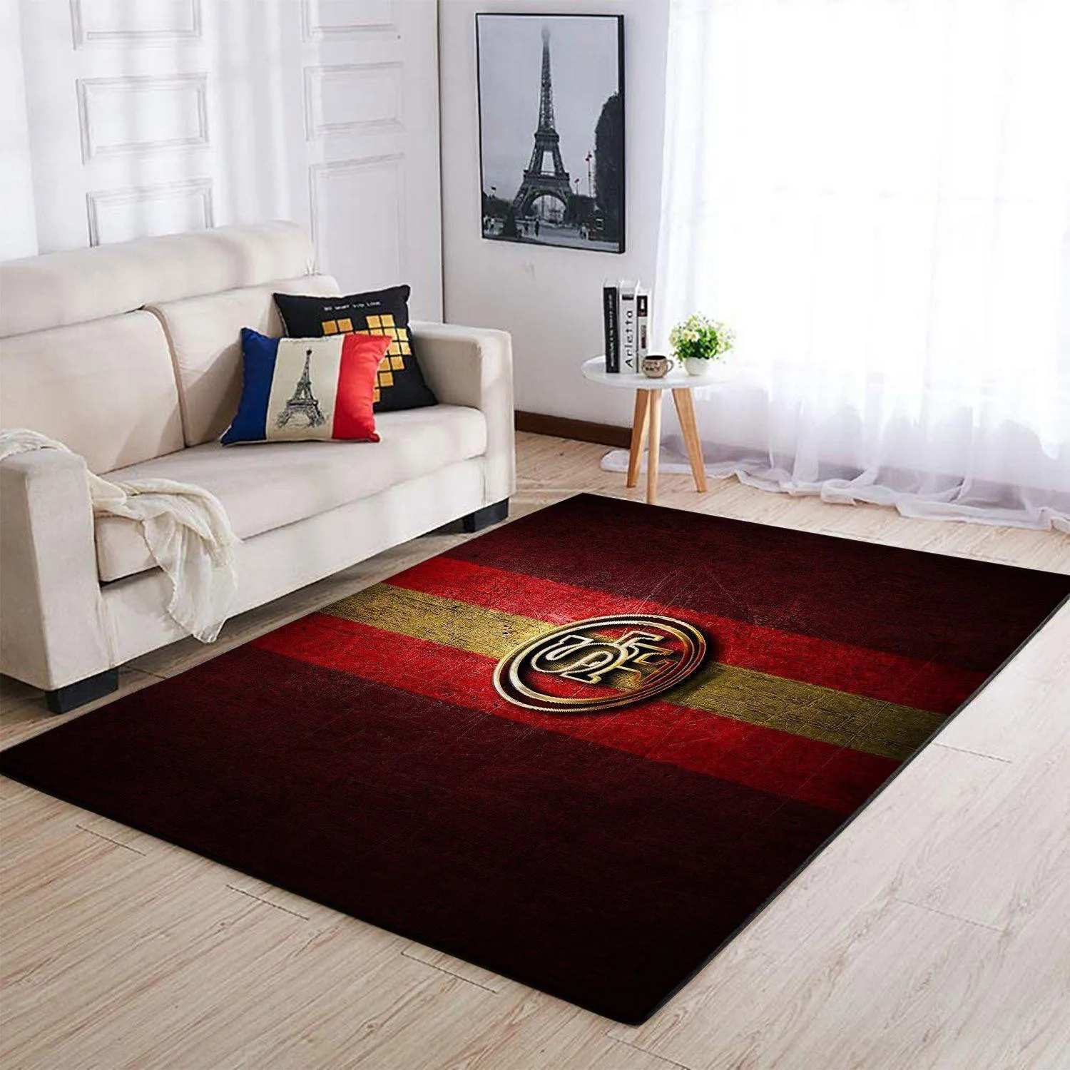 San Francisco 49ers NFL Football Carpet Living Room Rug Regtangle Carpet 984FS-1127