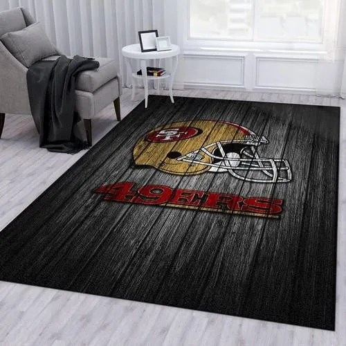 San Francisco 49ers Nfl Logo Area Rug For Gift Bedroom Rug Us Gift 307SE-2399
