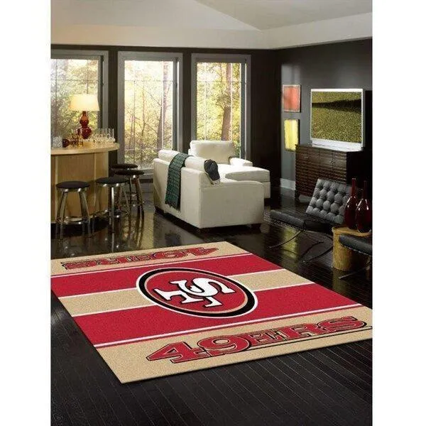 San Francisco 49ers NFL Football Homebeautyus Rug Regtangle Carpet Floor 196OY-5582