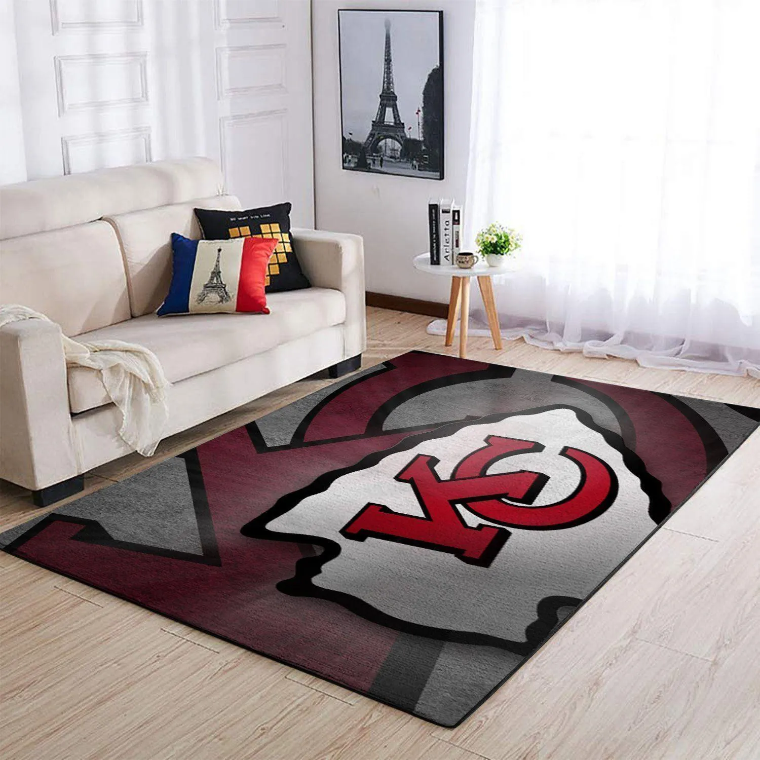 Kansas City Chiefs NFL Football Carpet Living Room Rug Regtangle Carpet 528ZE-8039