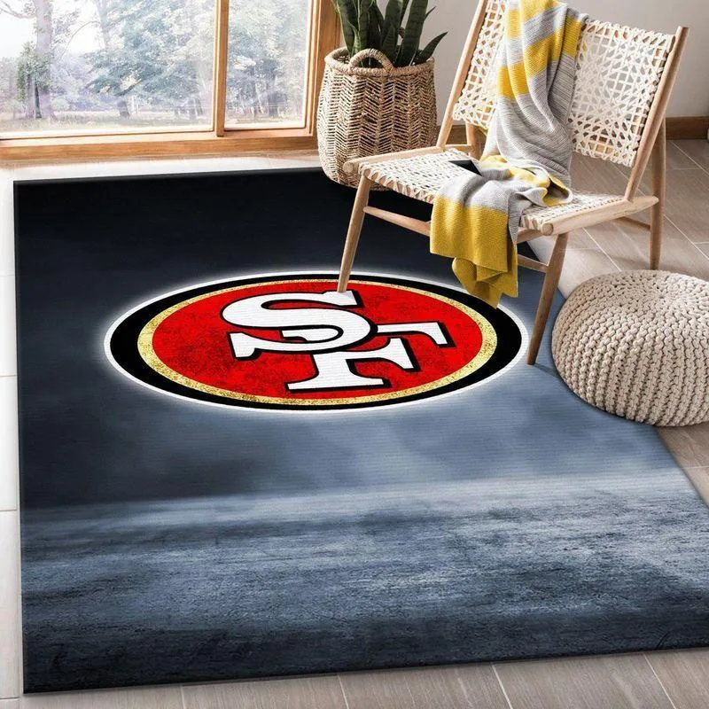 San Francisco 49ers NFL 15 Area Rug Living Room Bedroom Rug Regtangle 785TG-2599