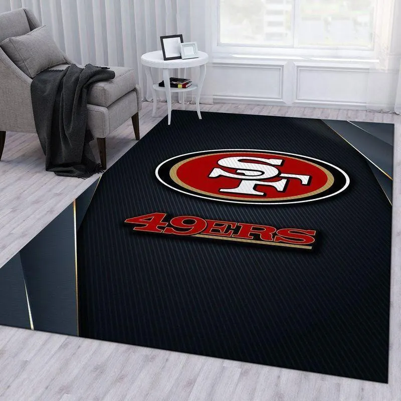 San Francisco 49ers NFL 23 Area Rug Living Room Bedroom Rug Regtangle 859TS-3933