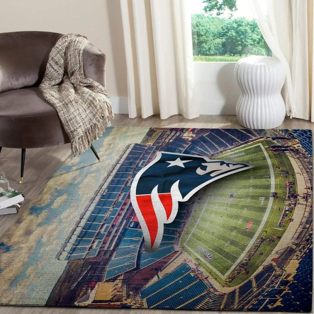 New England Patriots NFL Football Team Living Room Rug Regtangle Carpet 508JA-8476