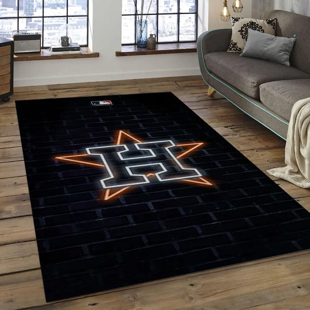 MLB Houston Astros Baseball Team Logo Rectangle Area 887DM-8235