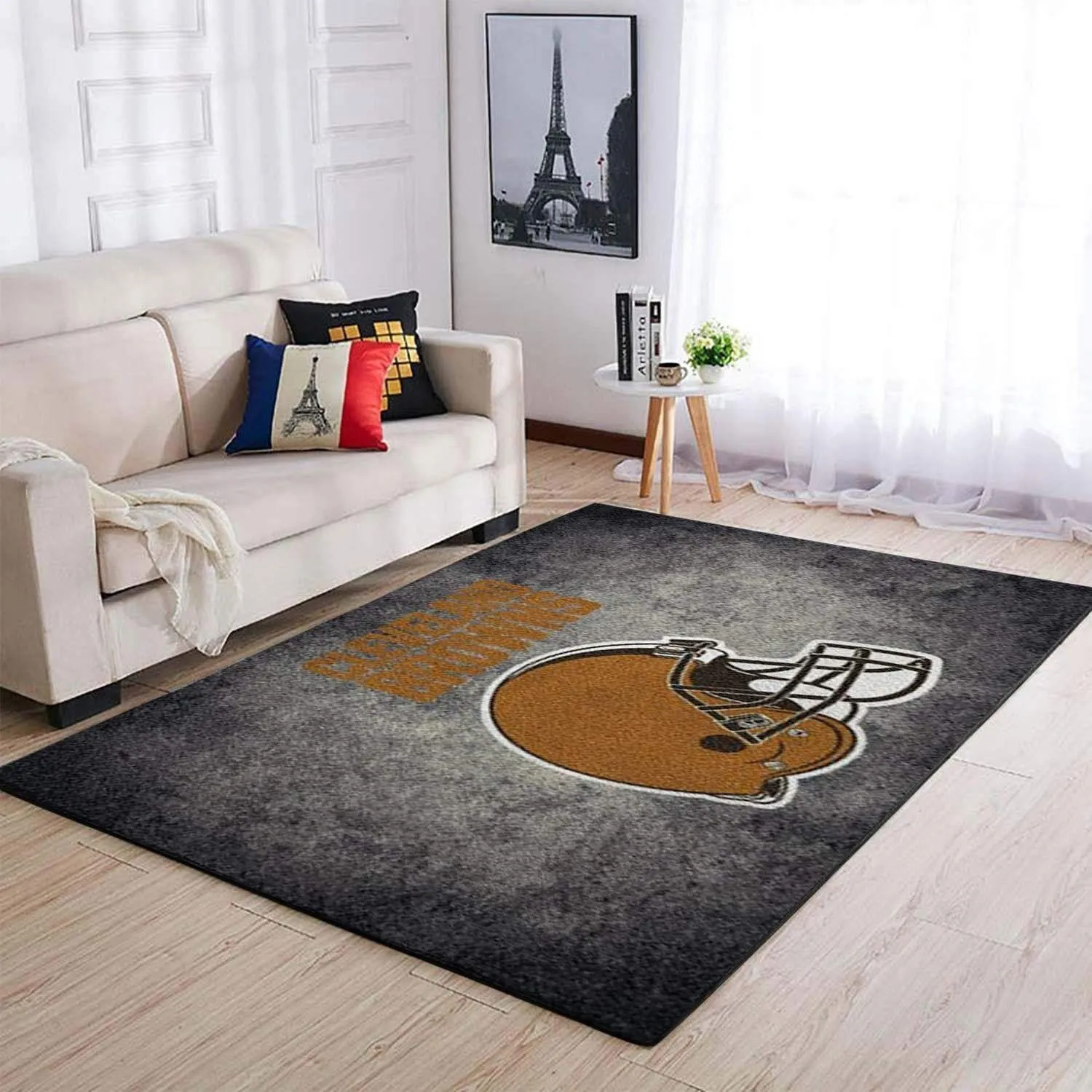 NFL Football Cleveland Browns Rug Area Rug Home Decor Homebeautyus 831LM-7024