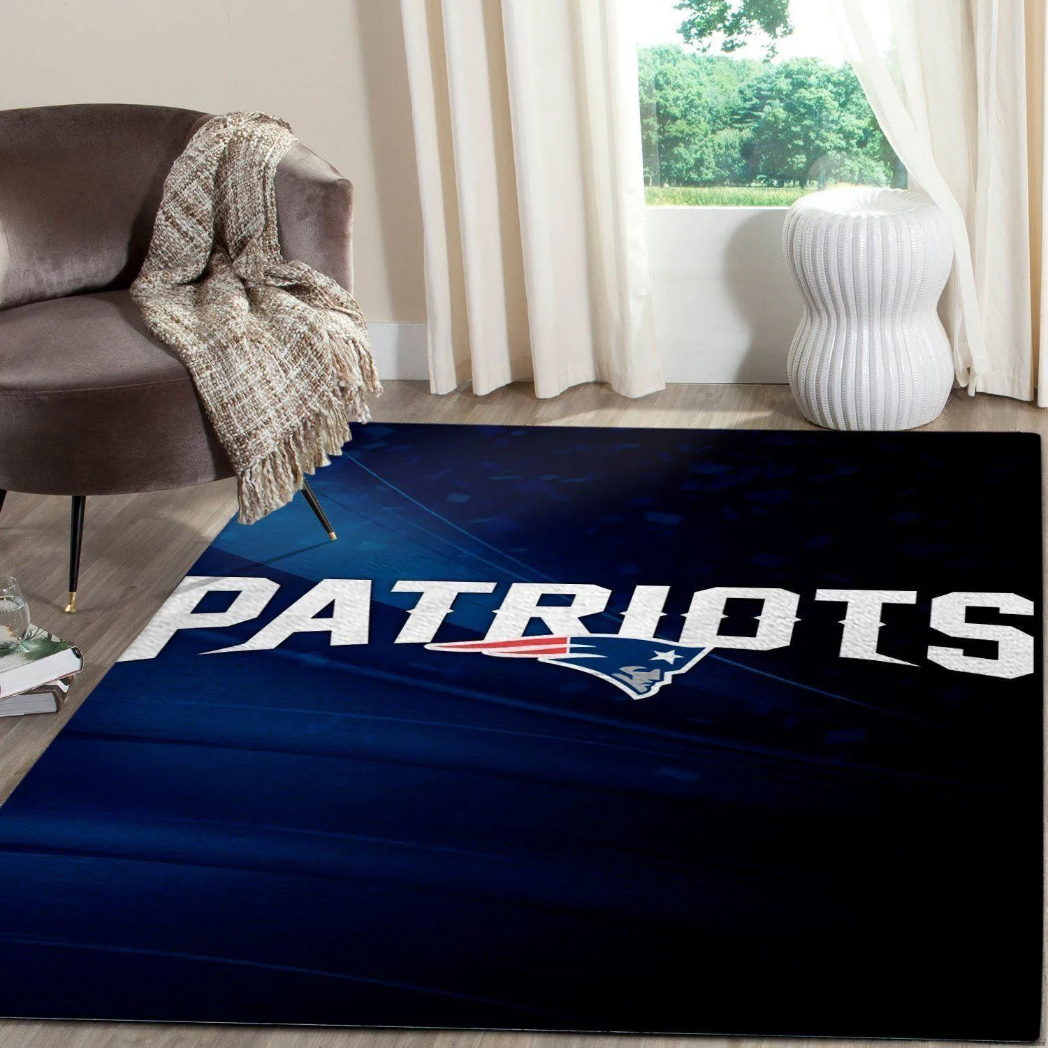 New England Patriots NFL Football Carpet Living Room Rug Regtangle Carpet 639MS-6679