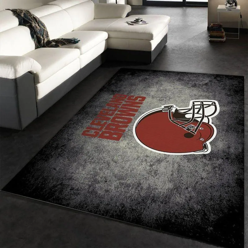 NFL Cleveland Browns Area Rug Football Rug Carpet Floor Decor Home Decor 259PY-8241