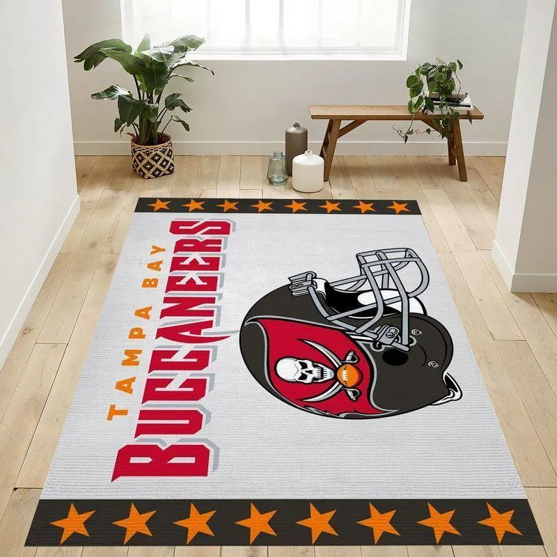 Tampa Bay Buccaneers NFL FootballArea Rug Living Room Rug Home Decor 542ZJ-1961
