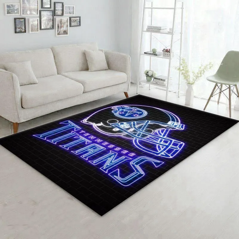 Tennessee Titans American NFL 17 Area Rug Living Room And Bed Room 594HG-1672