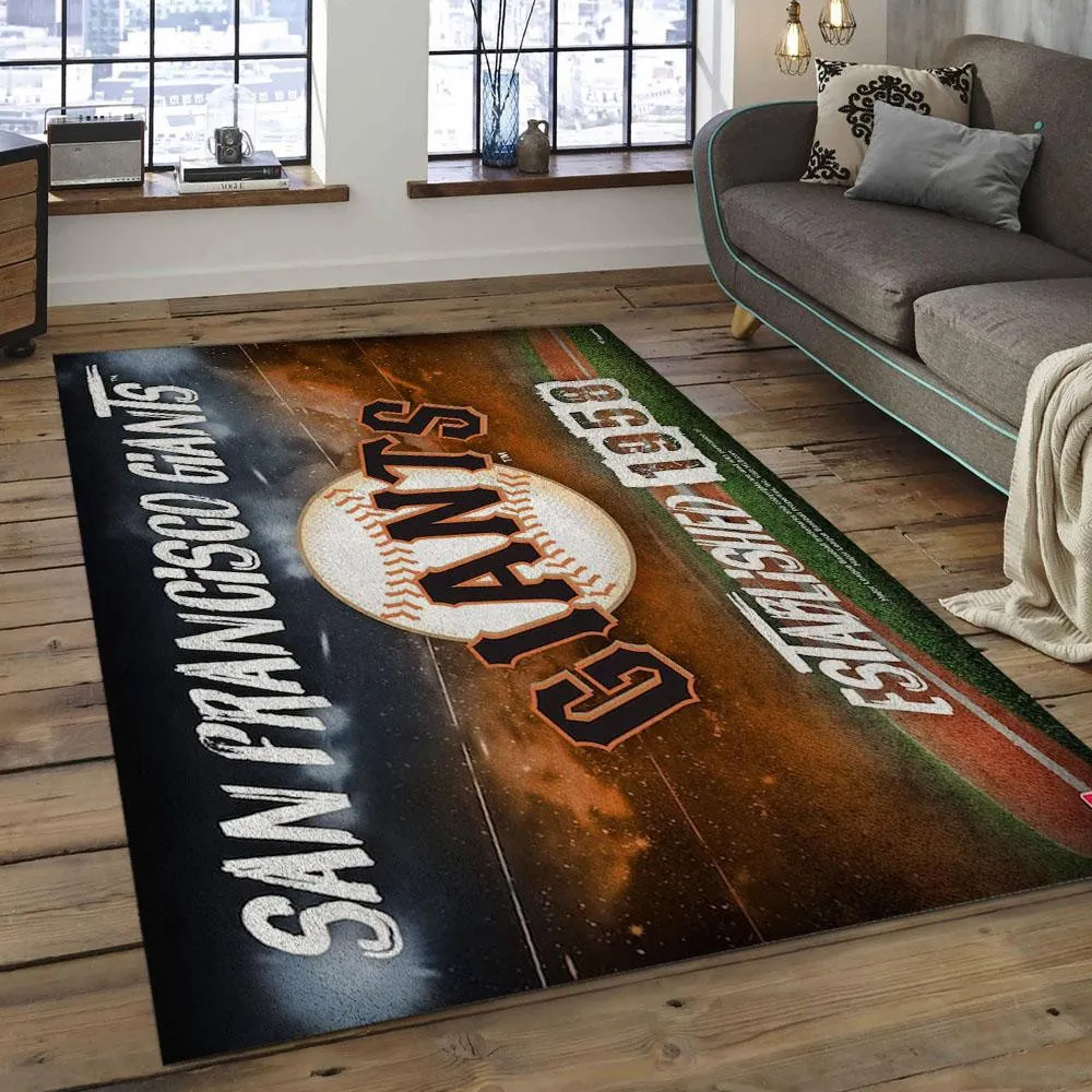 MLB San Francisco Giants Baseball Team Logo Rectangle Area 753GE-2577