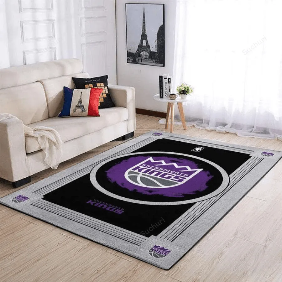 Sacramento Kings 3D Rectangle Area Rug Full Printing Living Room Bed Room Home Decor Carpet 1912216 830PH-8186