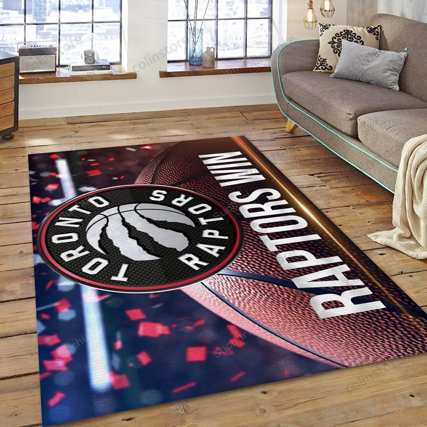 Toronto Raptors Team Logo 3D Rectangle Area Rug Full Printing Living Room Bed Room Home Decor 641NH-2613
