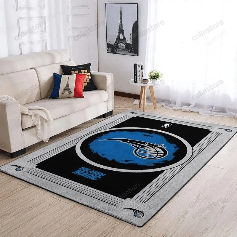 Orlando Magic Gifts Living Room Carpet 3D Rectangle Area Rug Full Printing Living Room Bed Room Home Decor 380FS-7406