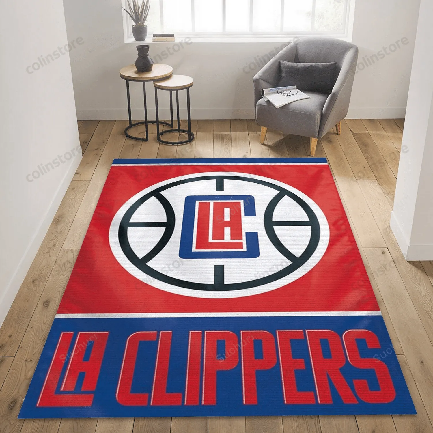 Los Angeles Clippers Gifts 3D Rectangle Area Rug Full Printing Living Room Bed Room Home Decor 419JK-5384