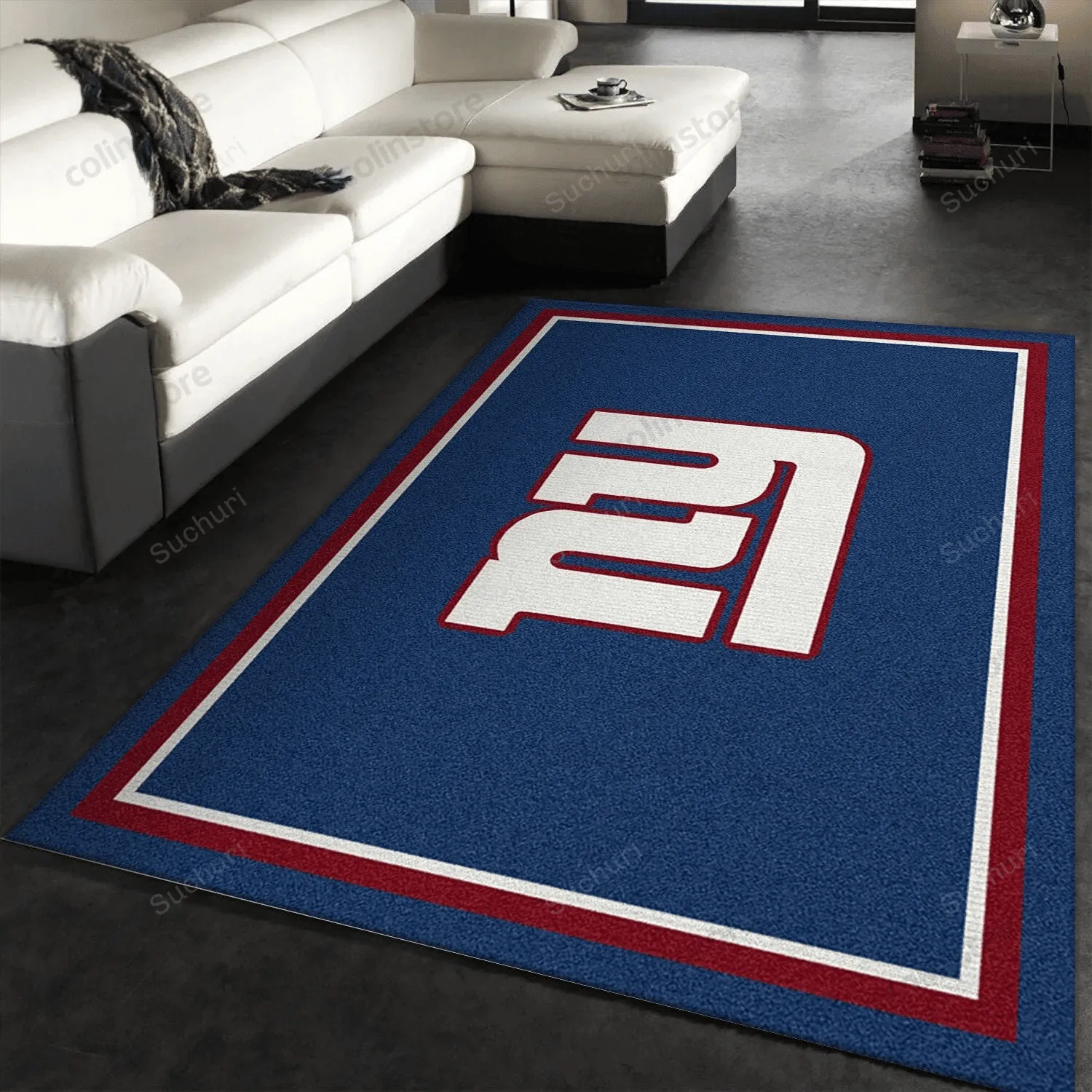 Spirit New York Giants Rectangle Area Rug For Christmas Living Room Rug Home US Decor 347BC-9266