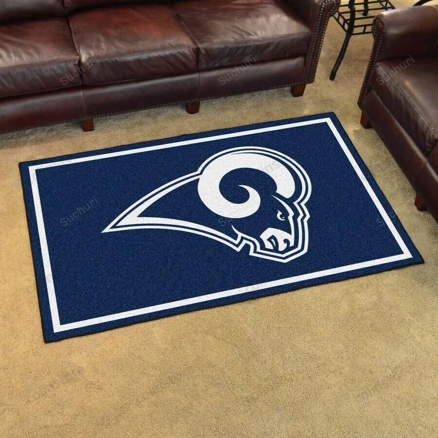 Los Angeles Rams Rectangle Area Rug Chrismas 761UQ-4841
