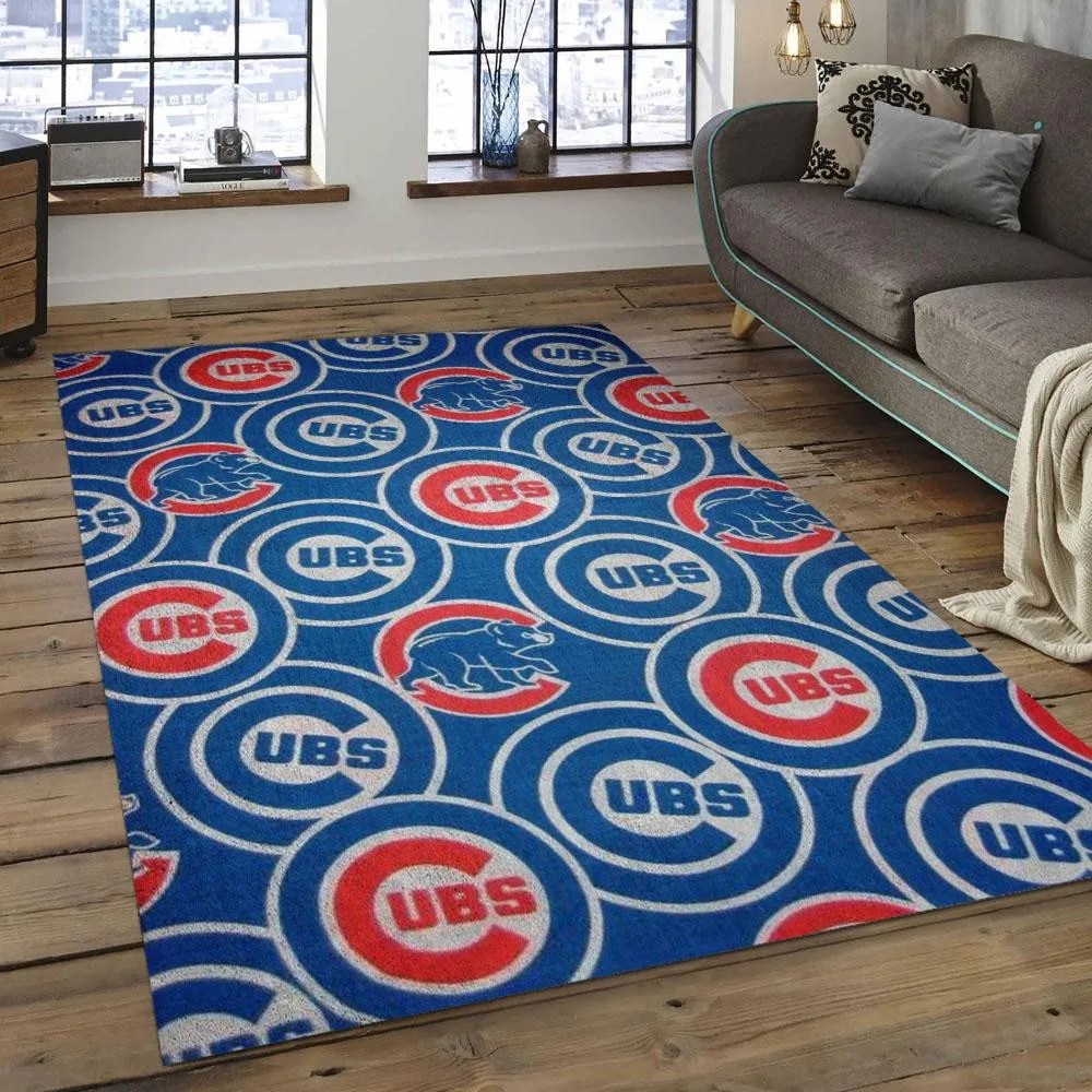 MLB Chicago Cubs Baseball Team Logo Rectangle Area 680OR-6614