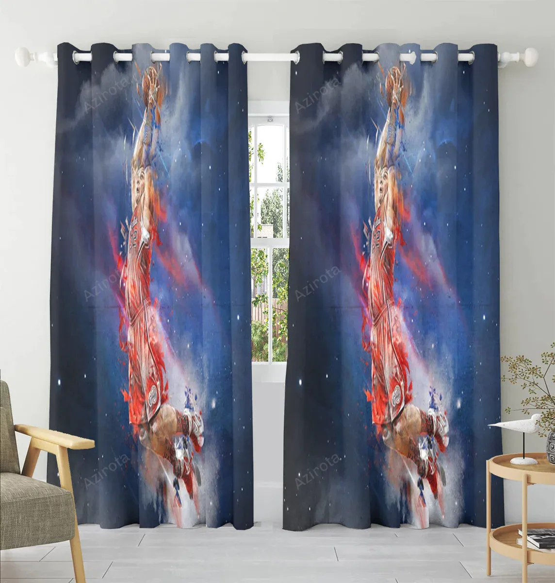 Los Angeles Clippers Blake Griffin 32 Window Curtain Gift For Fans
