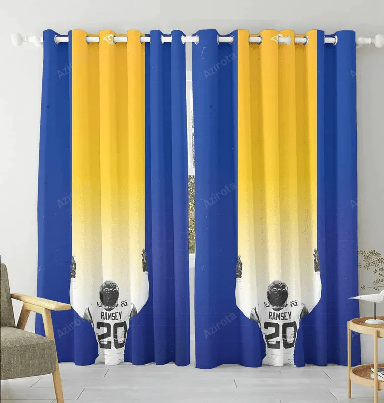 Los Angeles Rams on Twitter Nfl football wallpaper Ram Blackout Window Curtain 2 Panels For Living Room Bed Room Gift For Fan