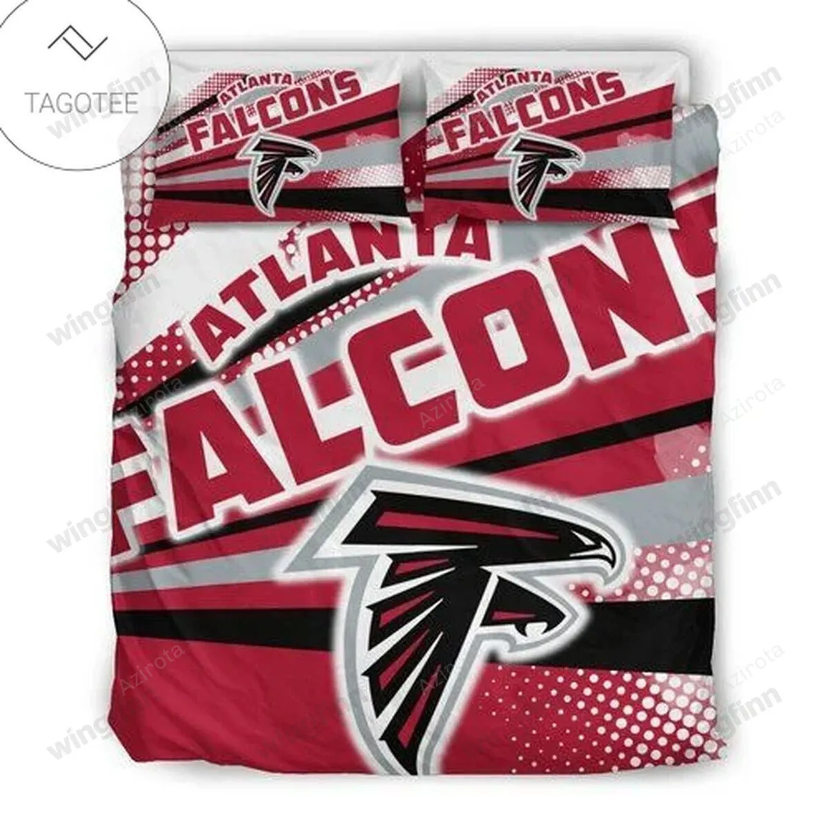 Atlanta Falcons 3PCS Bedding Set Duvet Cover And Pillow Cases Gift For Fan 1698