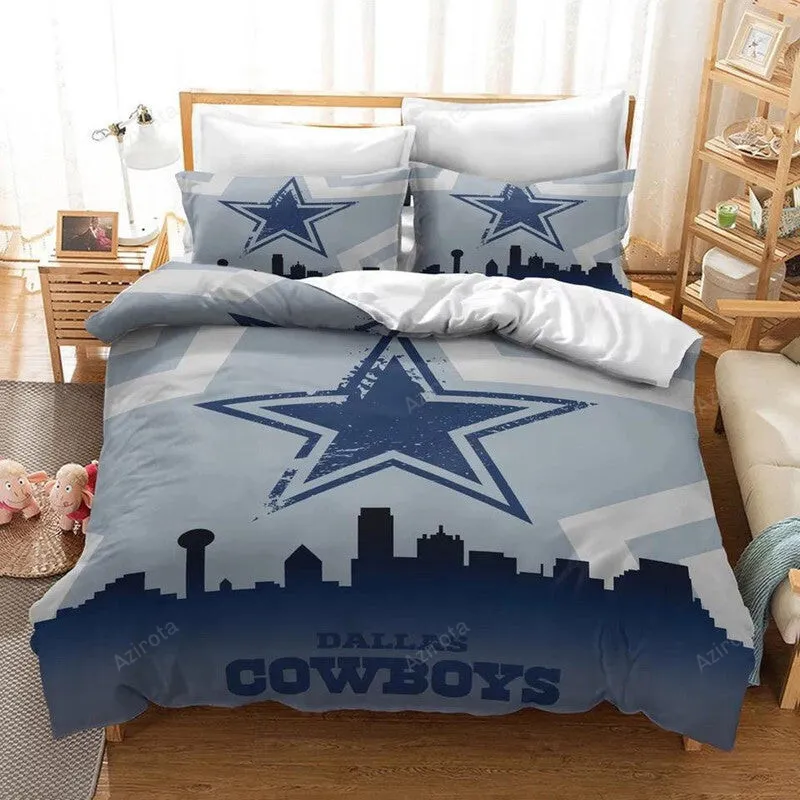 Dallas Cowboys City Bedding Set Duvet Cover Set Gift For Fan Lovers