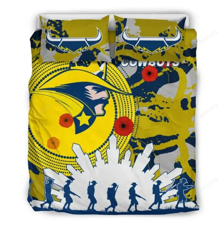 Dallas Cowboys Anzac Bedding Set Duvet Cover Gift For Fan Lovers