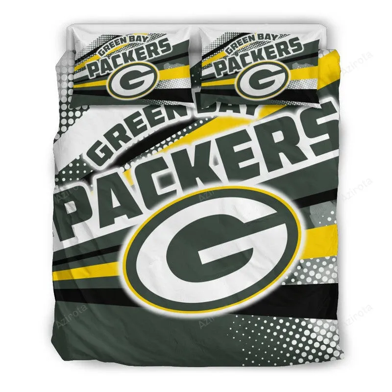Green Bay Packers V8 3D Printing Bedding Set Gift For Fan Lovers