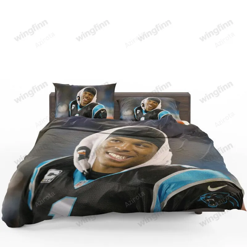 Carolina Panthers 3PCS Bedding Set Duvet Cover And Pillow Cases Gift For Fan 1634