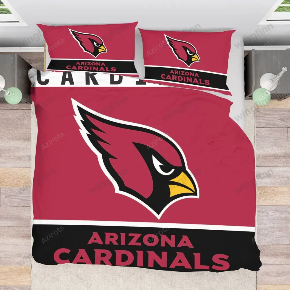 Arizona Cardinals 3PCS Bedding Set Duvet Cover And Pillow Cases 1481