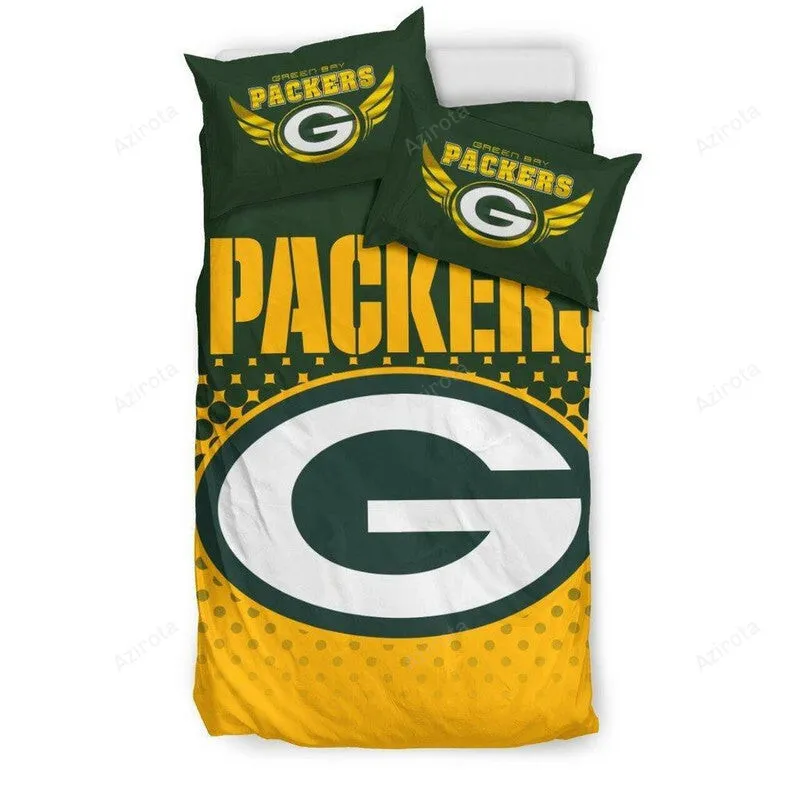 Green Bay Packers V27 3D Printing Bedding Set Gift For Fan Lovers