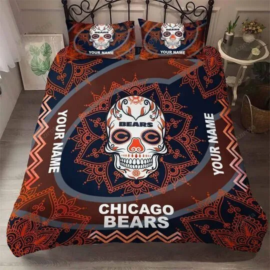 Chicago Bears 3PCS Bedding Set Duvet Cover And Pillow Cases 1523