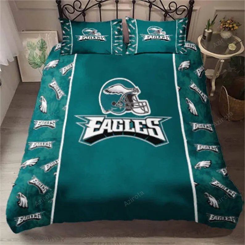 Philadelphia Eagles Logo 3d Bedding Set Gift For Fan Lovers