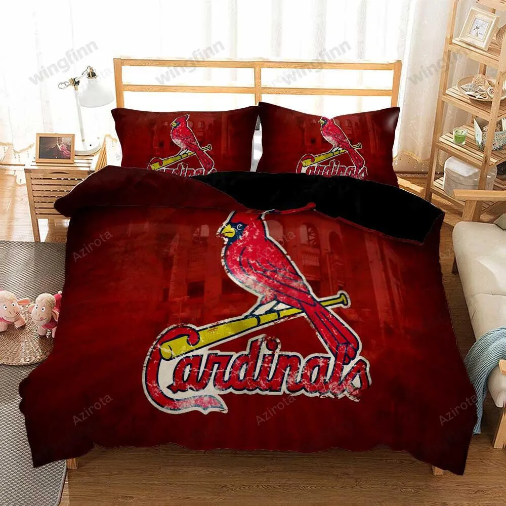 Arizona Cardinals 3PCS Bedding Set Duvet Cover And Pillow Cases Gift For Fan 1479
