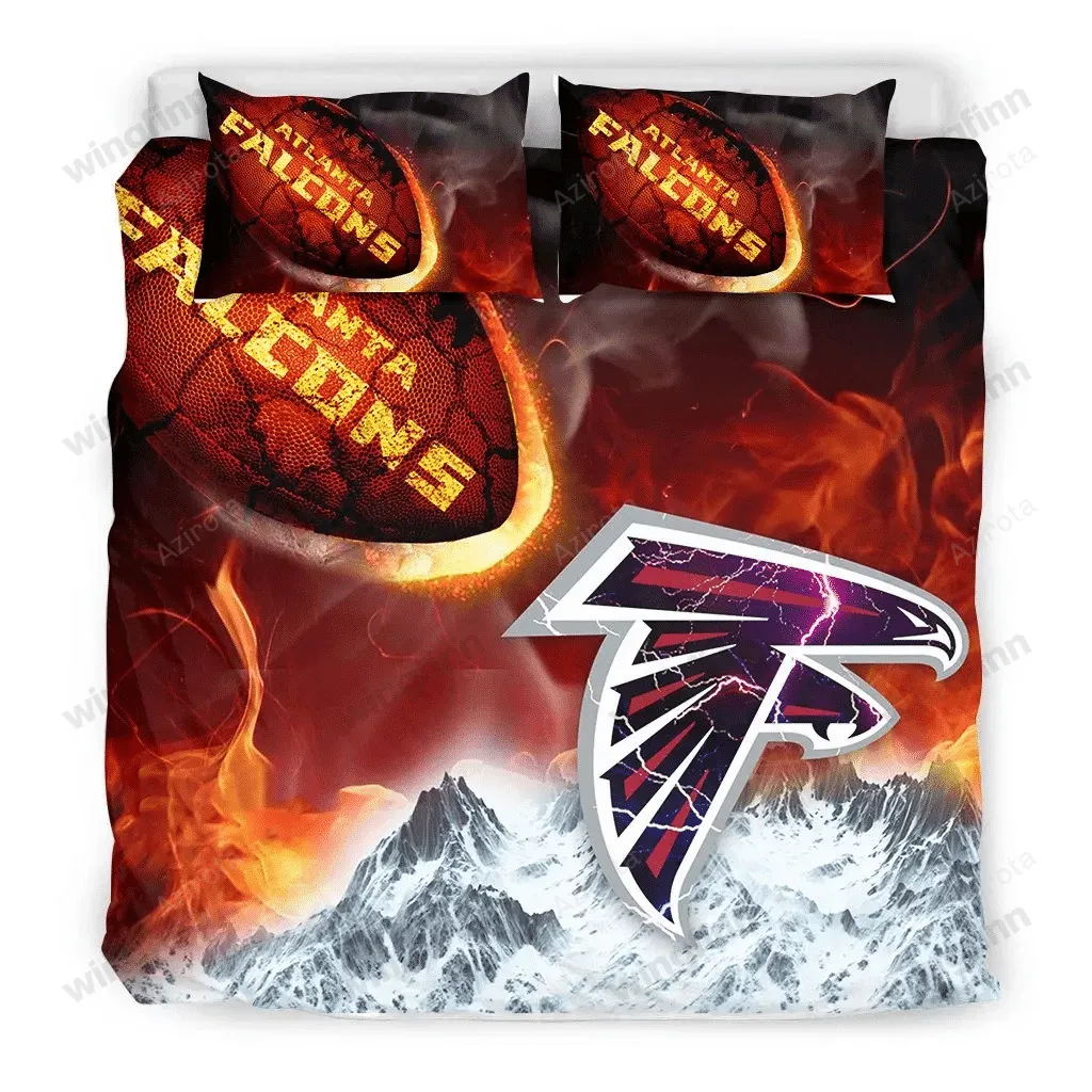 Atlanta Falcons 3PCS Bedding Set Duvet Cover And Pillow Cases Gift For Fan 1697