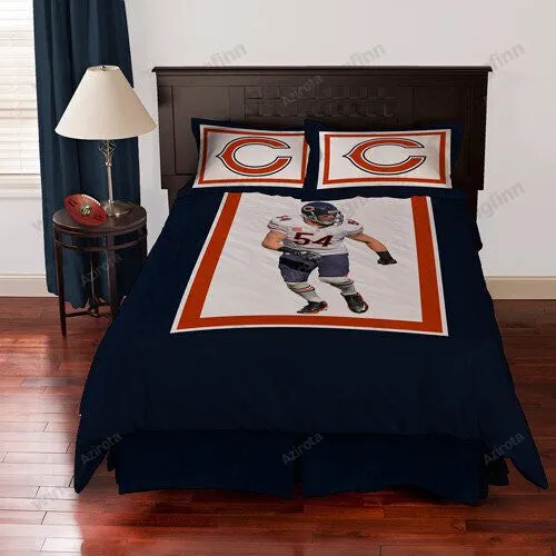 Chicago Bears 3PCS Bedding Set Duvet Cover And Pillow Cases Gift For Fan 1506