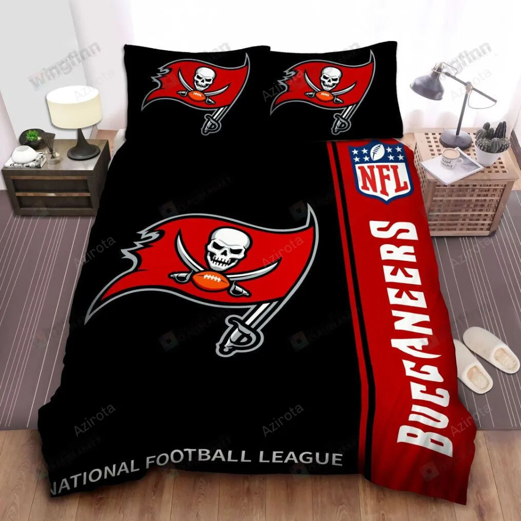 Tampa Bay Buccaneers 3PCS Bedding Set Duvet Cover And Pillow Cases Gift For Fan 1395
