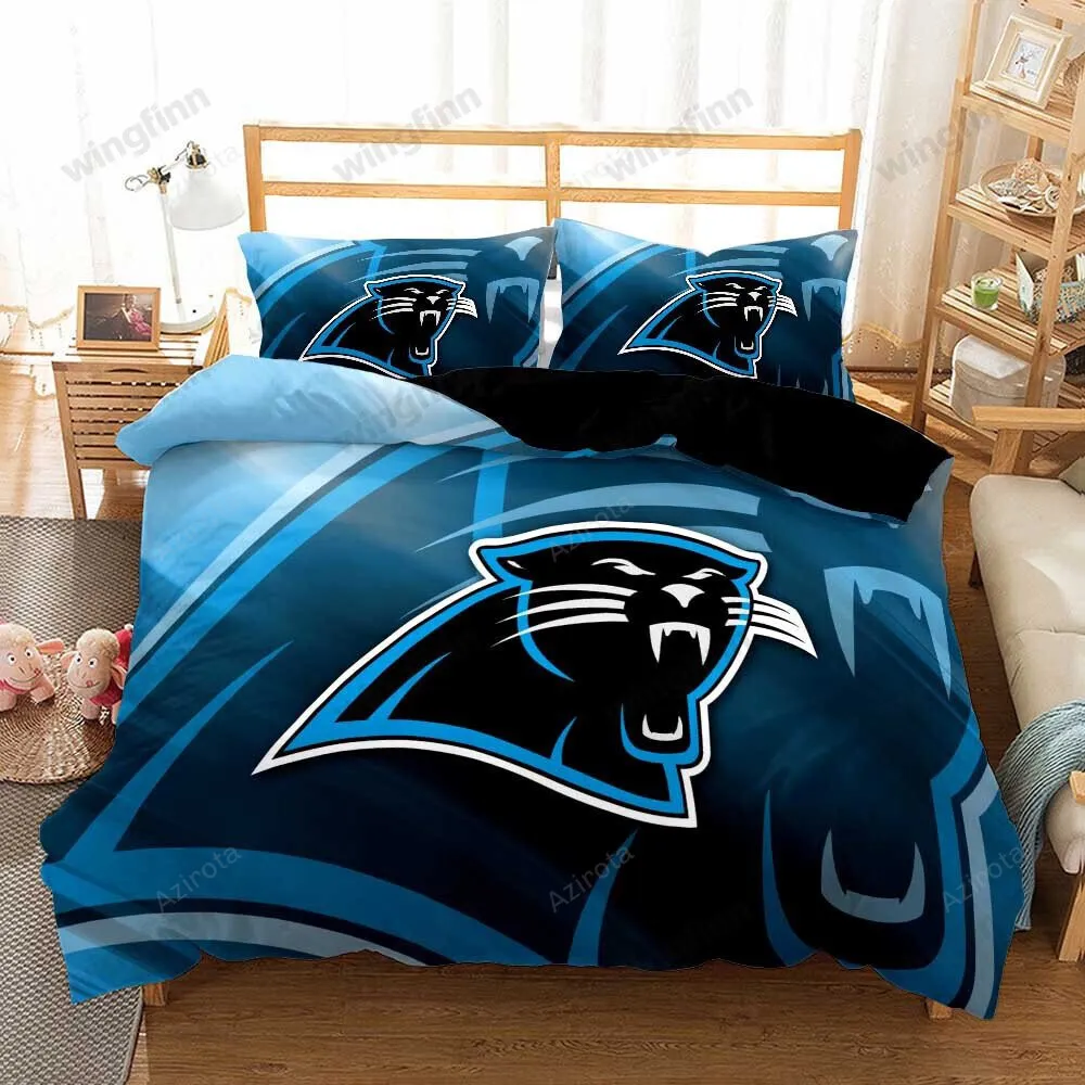 Carolina Panthers 3PCS Bedding Set Duvet Cover And Pillow Cases 1632