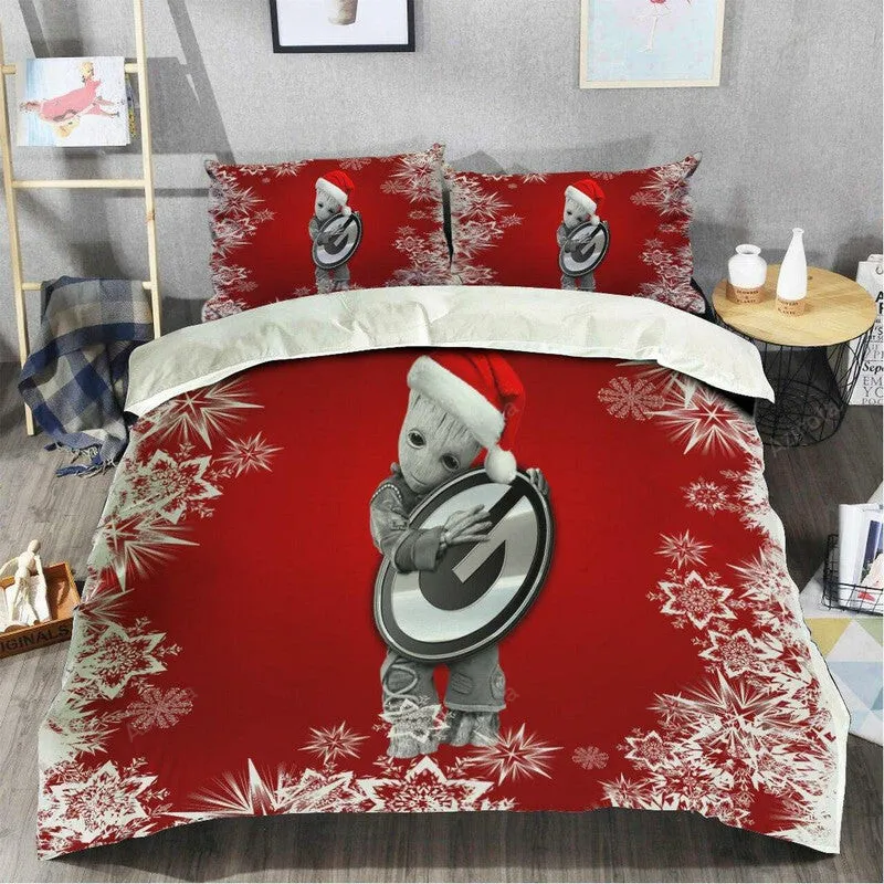 Green Bay Packers Love Austim Christmas 3D Printing Bedding Set Gift For Fan Lovers