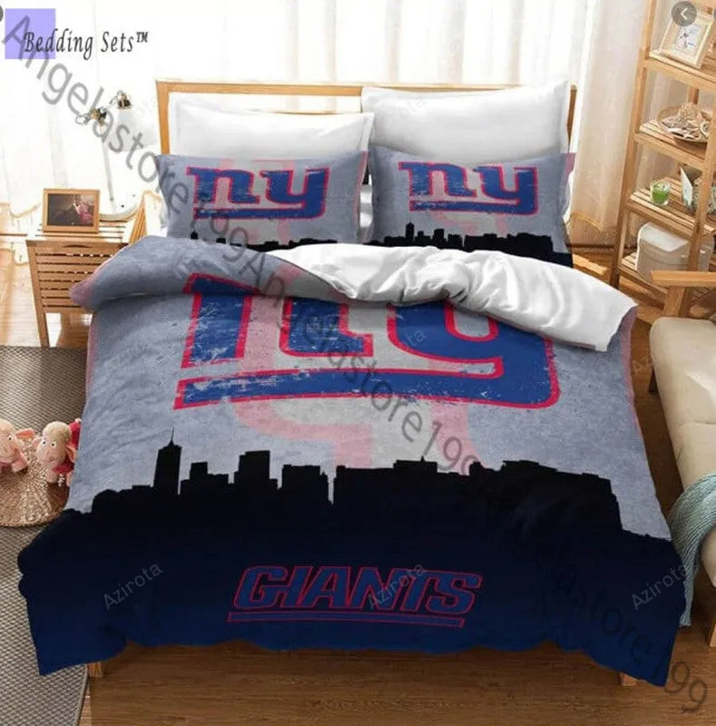 New York Giants City 3d Bedding Set Gift For Fan Lovers