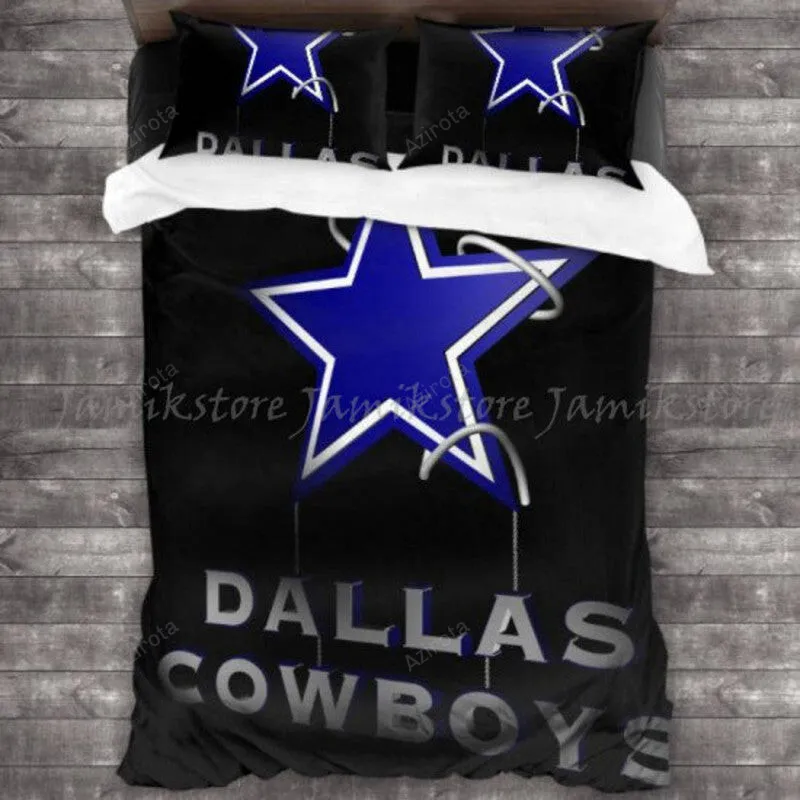 Dallas Cowboys V6 Bedding Set Duvet Cover Set Gift For Fan Lovers