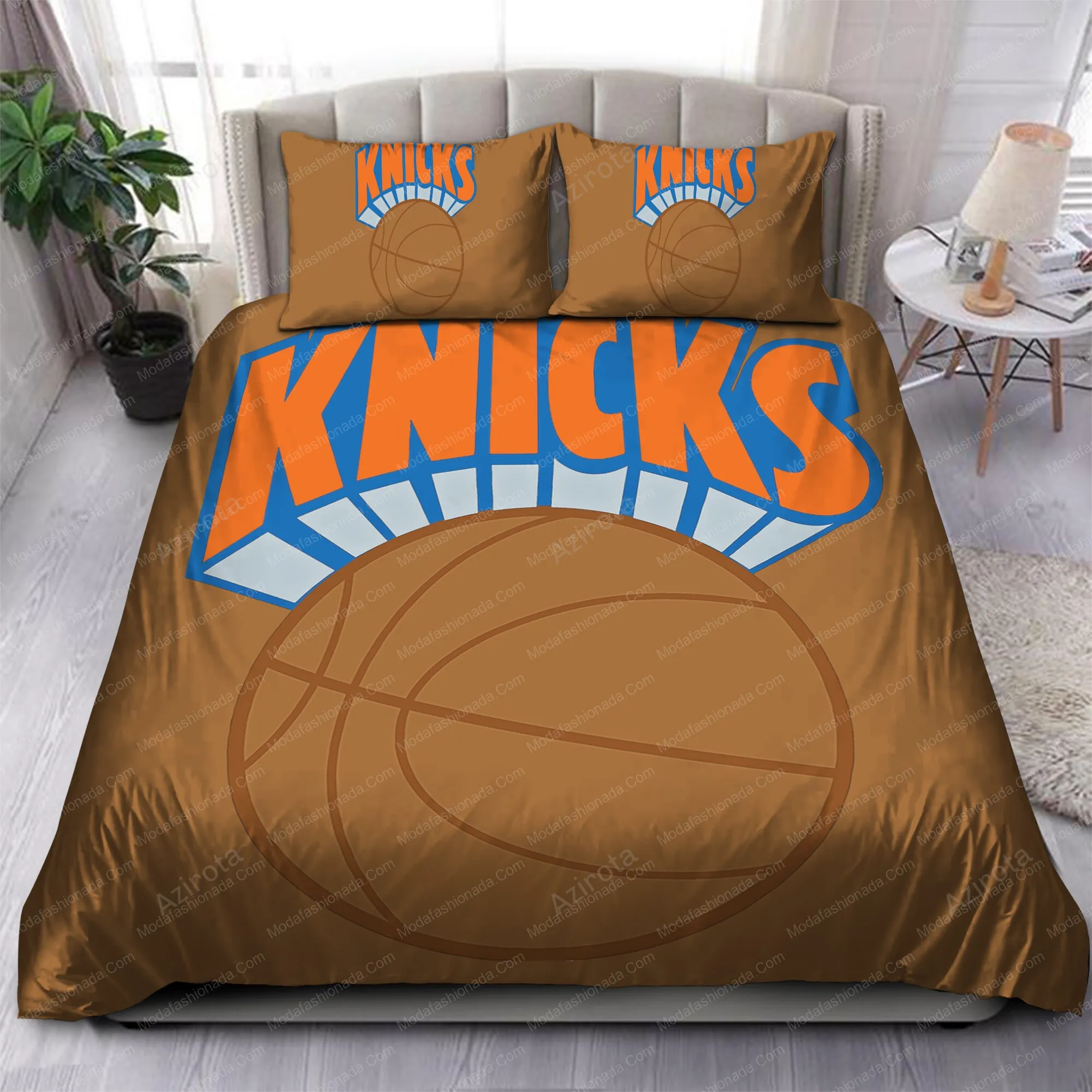 1984 1989 Logo New York Knicks 163 Bedding Sets